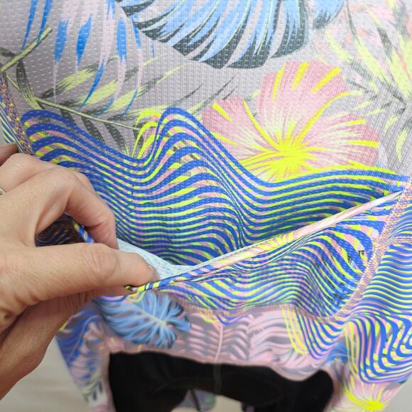 Wixen PRO Race Trisuit Women Aerodynamic Bike Run Swim Suit Back Pocket Size XL - Picture 10 of 14